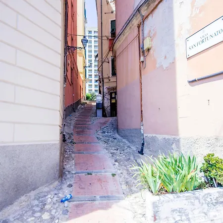 شقة Ferry 1m Family, Free Wifi & Netflix Ac, By Tilo جنوة